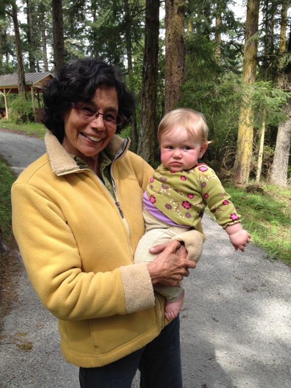 Take every chance you can to hold a baby. This is sweet Larkin. 